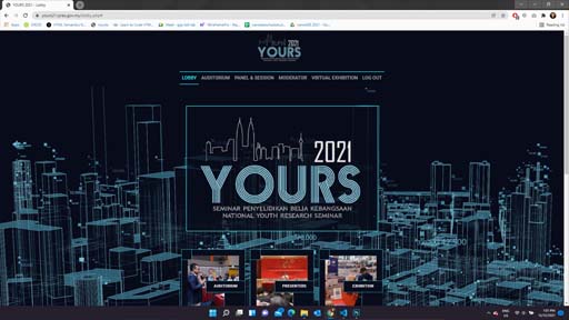 Yours Website screenshot